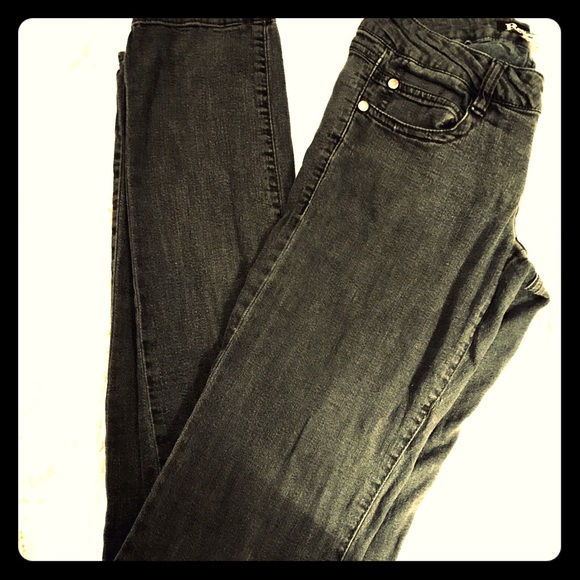Black Skinny Rewind Jeans Sz.1 - Picture 2 of 6